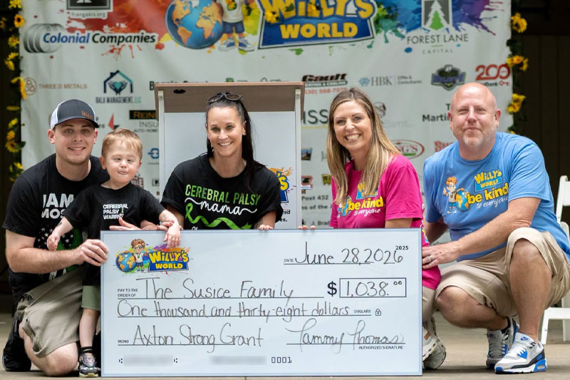 Axton Strong Grant Winners, the Susice Family